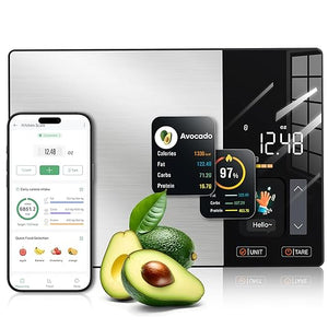 Smart Kitchen Scale with Nutrition Tracking & Bluetooth App