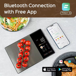 Smart Kitchen Scale with Nutrition Tracking & Bluetooth App